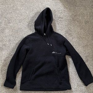Nike Black fuzzy Men's Hoodie